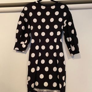 Zara Polka dot Dress size small